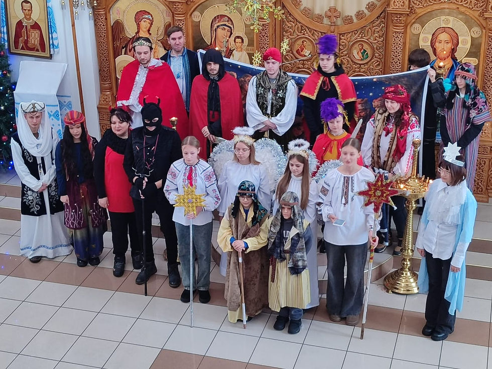 РІЗДВЯНИЙ ВЕРТЕП У КАРАГАНДІ