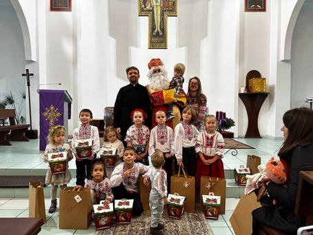 СВЯТИЙ МИКОЛАЙ ЗАВІТАВ ДО НАШОЇ ПАРАФІЇ В АЛМАТИ