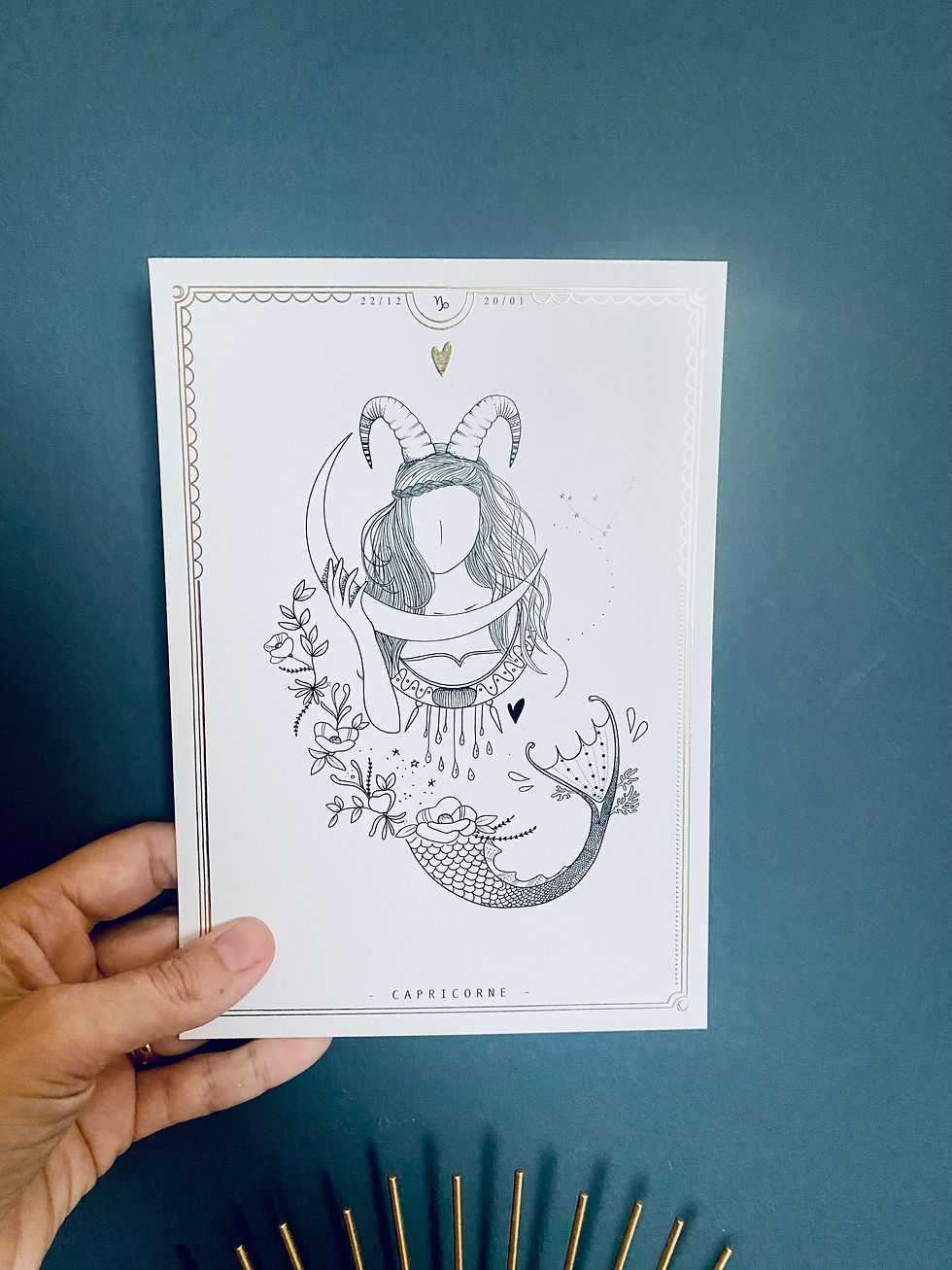 Miniature : cartes A5 - zodiac