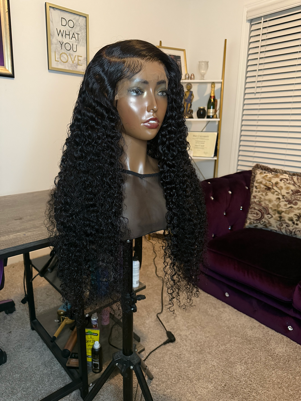 Thumbnail: 30 Inch Jherri Curl Wave - 5x5 HD Closure 