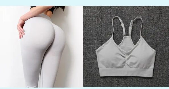 Thumbnail: Peach Fit Yoga Pants