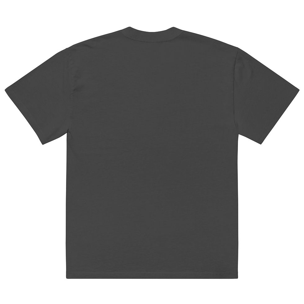 Thumbnail: Oversized Tropical Seas faded t-shirt