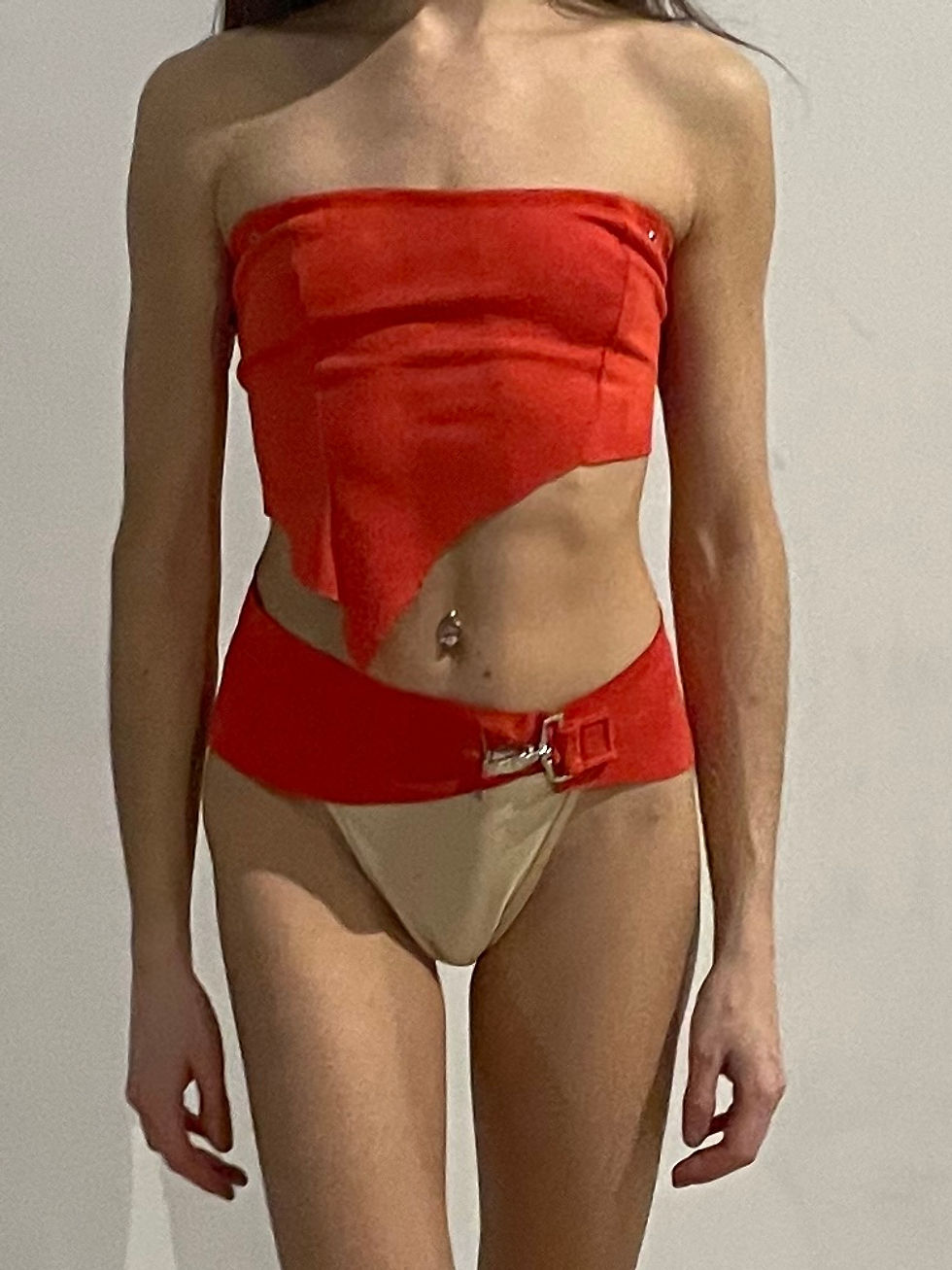 Thumbnail: ASYMMETRIC  CORSET & BELT SET