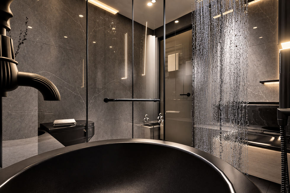Banyo Yenileme projesinden mimari ve iç mekân görünümü – MDN Mimarlık.