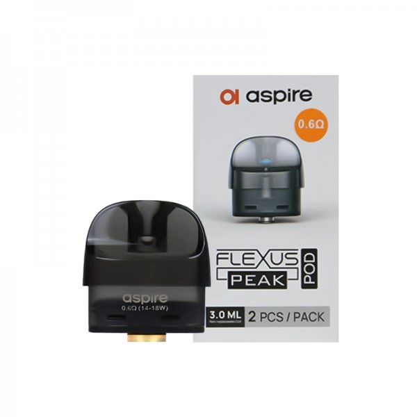 Aspire Flexus Peak empty pod with 0.6Ω coil / 3.50€ τεμ.