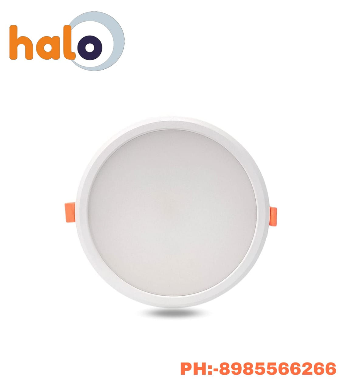 8W Recess Premium Panel Light-Round/WH-2 Years Warranty