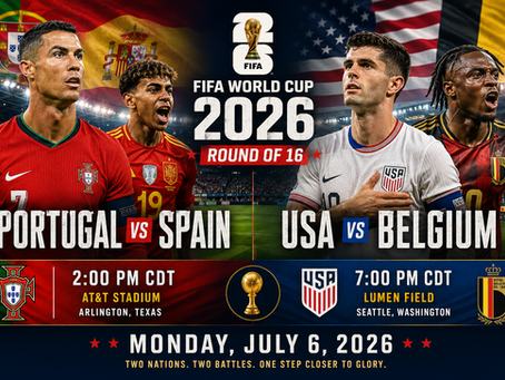 FIFA World Cup 2026 Round of 16 Preview: Portugal vs Spain and USA vs Belgium Set the Stage for a Massive Day
