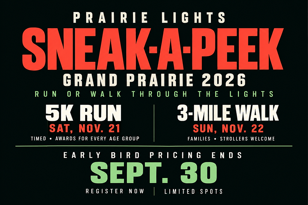 Sneak A Peek at Prairie Lights 2026