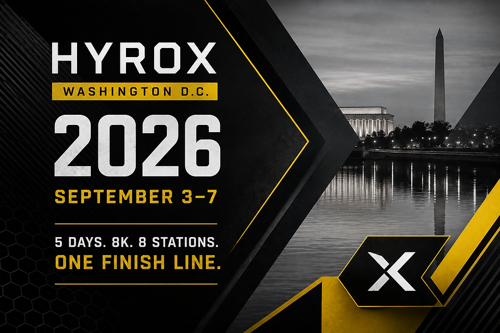 HYROX Washington D.C. returns September 3–7, 2026 for a historic five-day fitness racing event. Get the dates, venue, race schedule, divisions, HYROX format, history and what athletes should know.