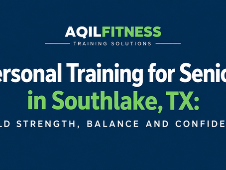 Personal Training for Seniors in Southlake