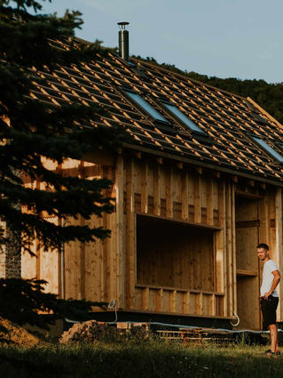 CLT lakóház Cserkút