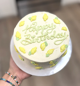 Dairy Free and Gluten Free Lemon Cakes
