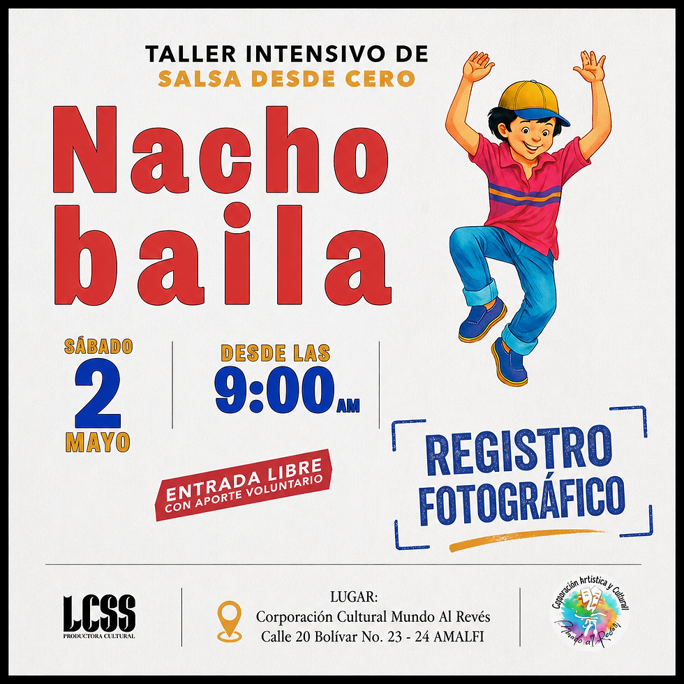 Taller intensivo de Salsa desde cero - NACHO BAILA