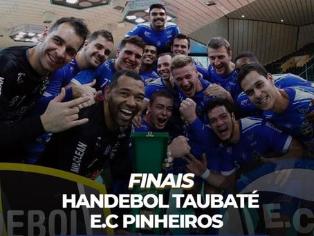 DOMINGO HANDEBOL TAUBATÉ/UNITAU VAI EM BUSCA DO QUARTO TÍTULO NA LIGA NACIONAL