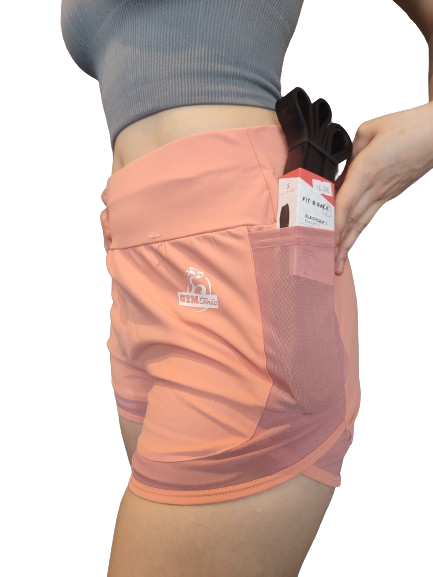 Miniature : Short avec doublure et résille 