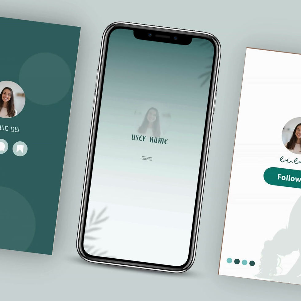 תמונה ממוזערת: טמפלטים לאינסטגרם - עיצוב YOGA/PILATIS FITNNES