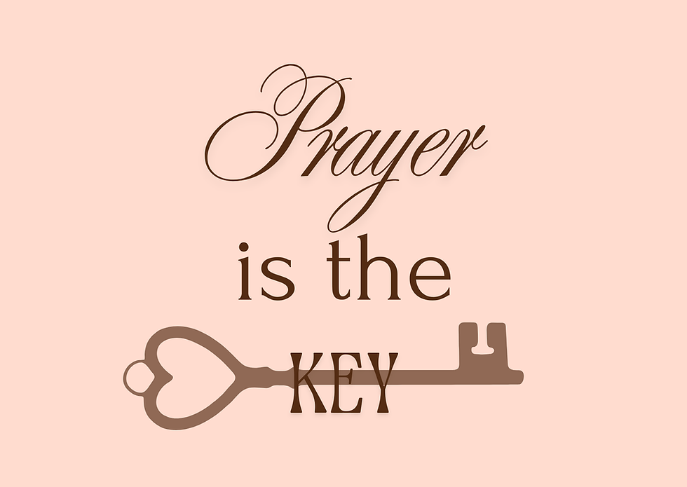 A gentle reminder for all believers to always Pray when the call comes.