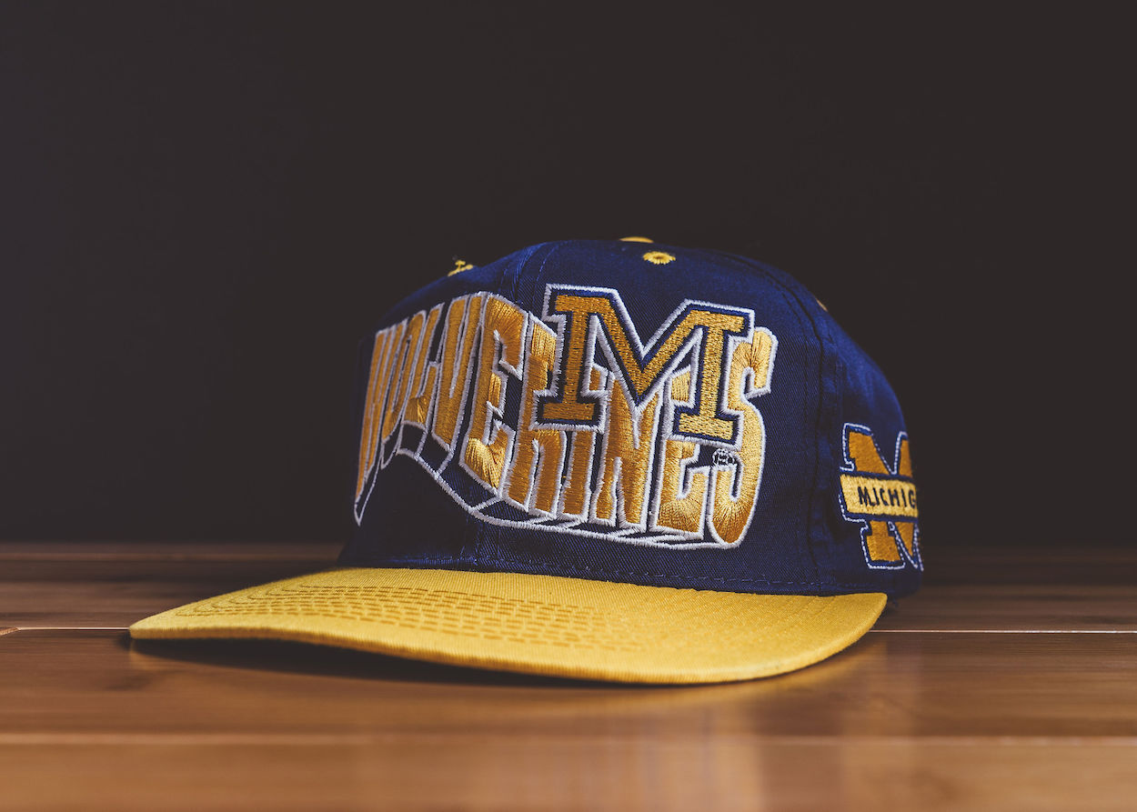 Michigan Wolverines Graphic Snapback