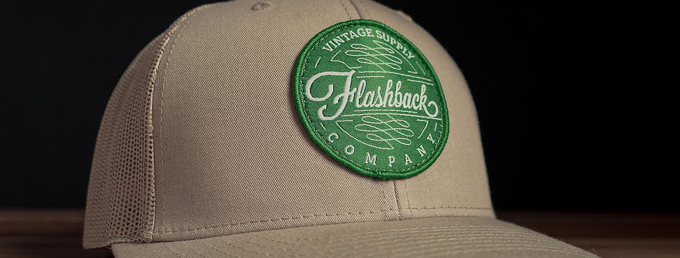 Flashback Rack Khaki Trucker Hat