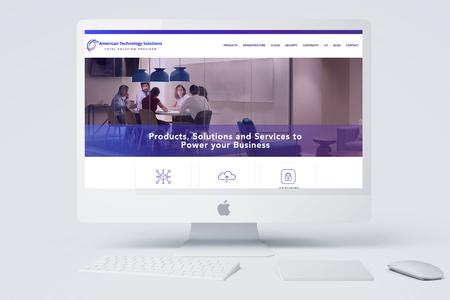 American Technology Solutions: Full Website - New to Wix Platform