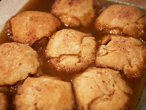 Baked Maple Dumplings