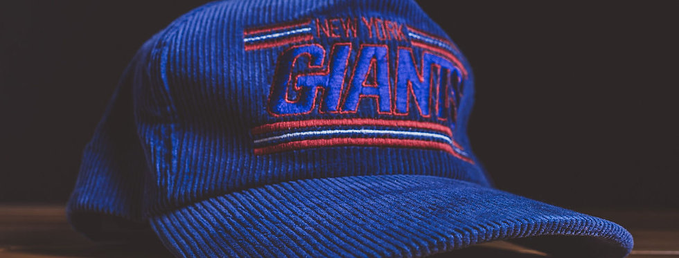 New York Giants Corduroy Snapback