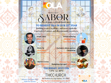 OLA Sabor Fundraiser at The Church on July 17