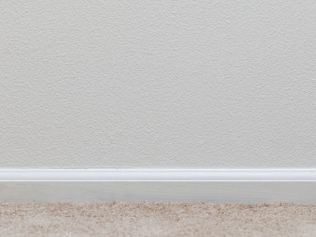 carpet and baseboard