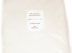 Zinc Sulfate 25lb bag