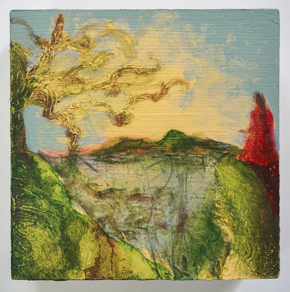 Still
2021
Acrylic, ink, mulberry paper
4x4