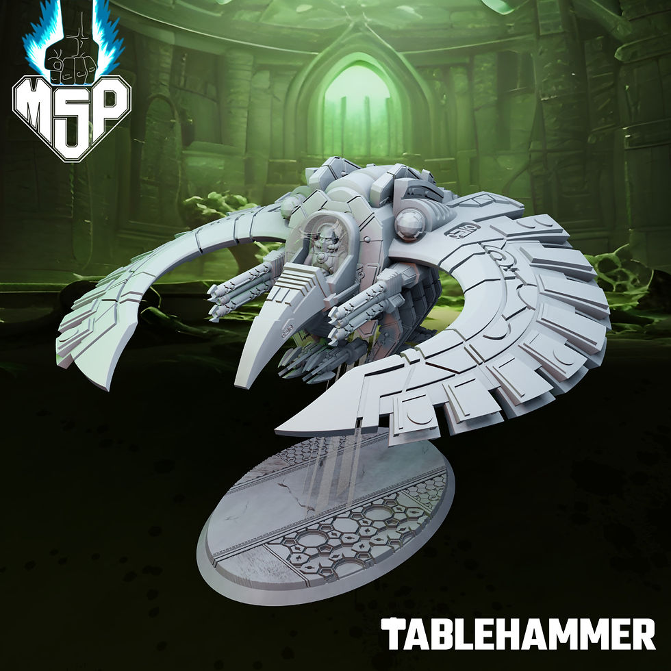 Ibis Fighter Spaceship - Necroyd Tomb Lords