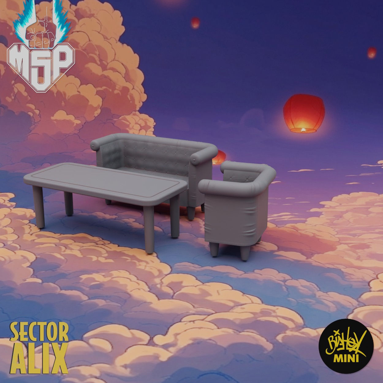 Living Room Furniture - Sector AL-IX