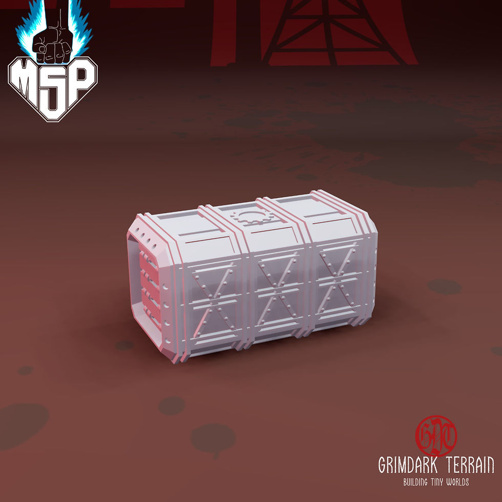 Thumbnail: Olympus Mons Goods Container - GrimDark Terrain