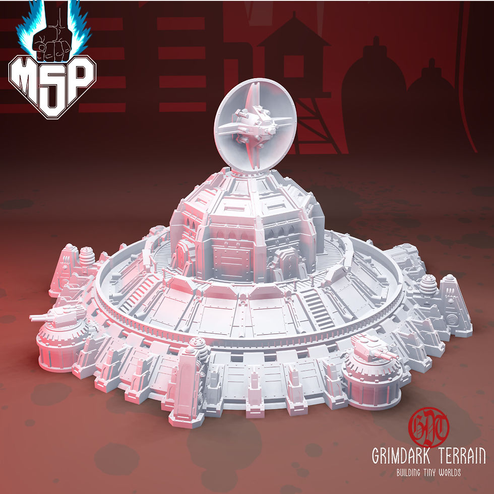 Argos Communication Bunker - GrimDark Terrain