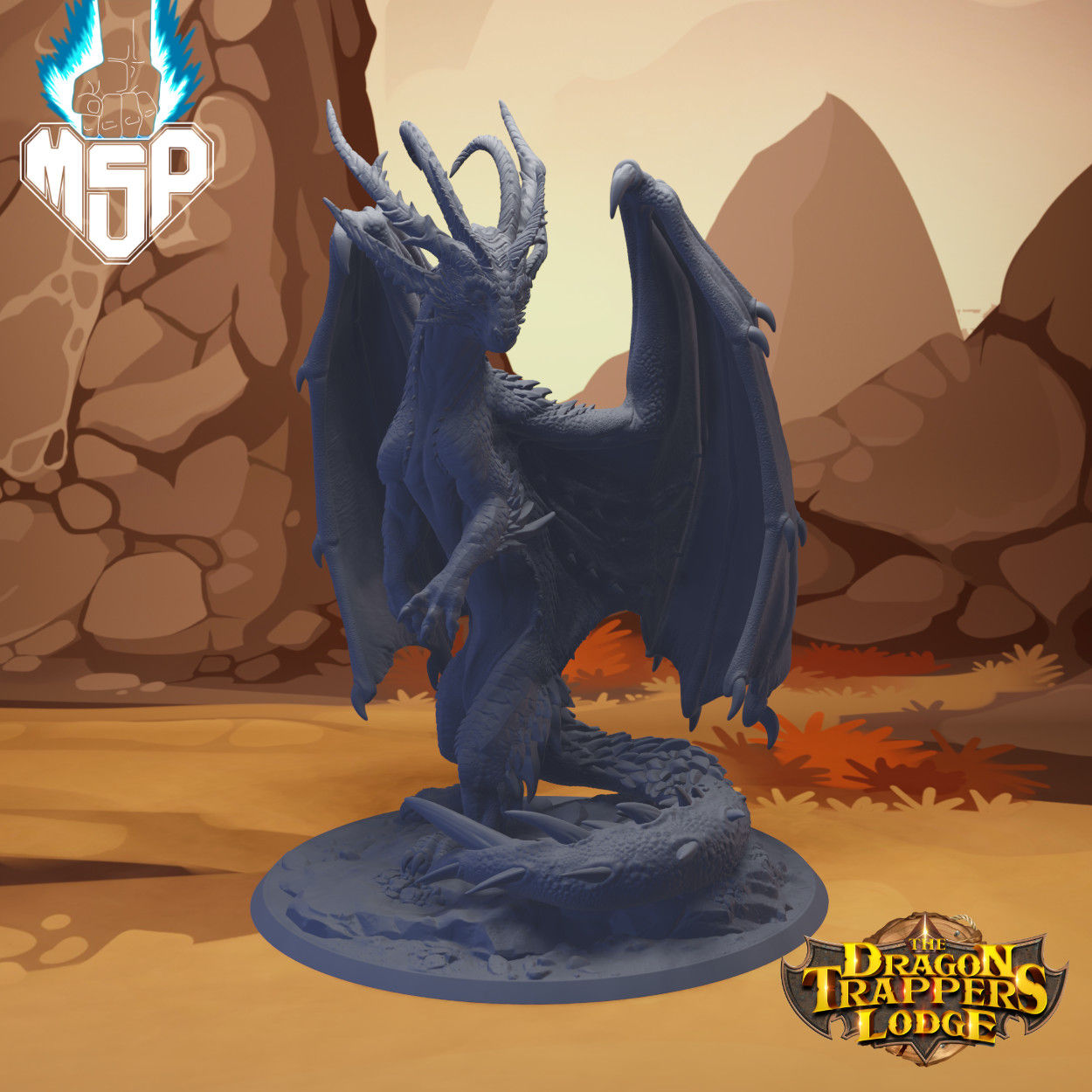 Glimmer Scale Dragon - Glimmer Scale And Trapper Pack