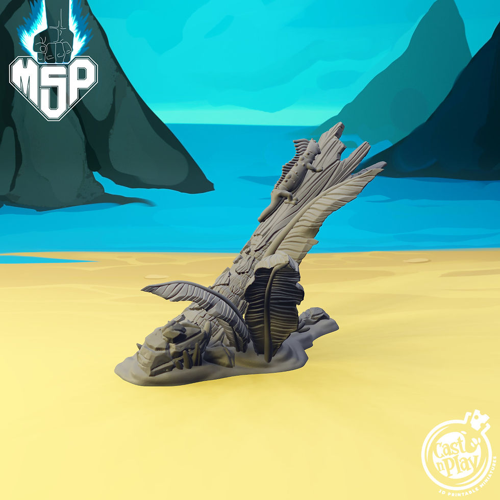 Thumbnail: Beach Iguana Trunk - Terrain Essentials Vol1 Nature