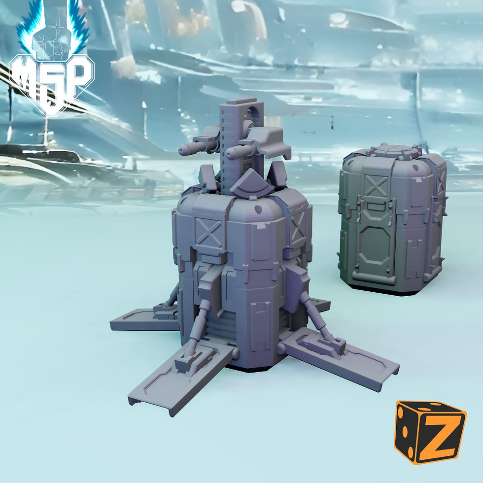 Mandau Drop Pod - The Conglomerate Army