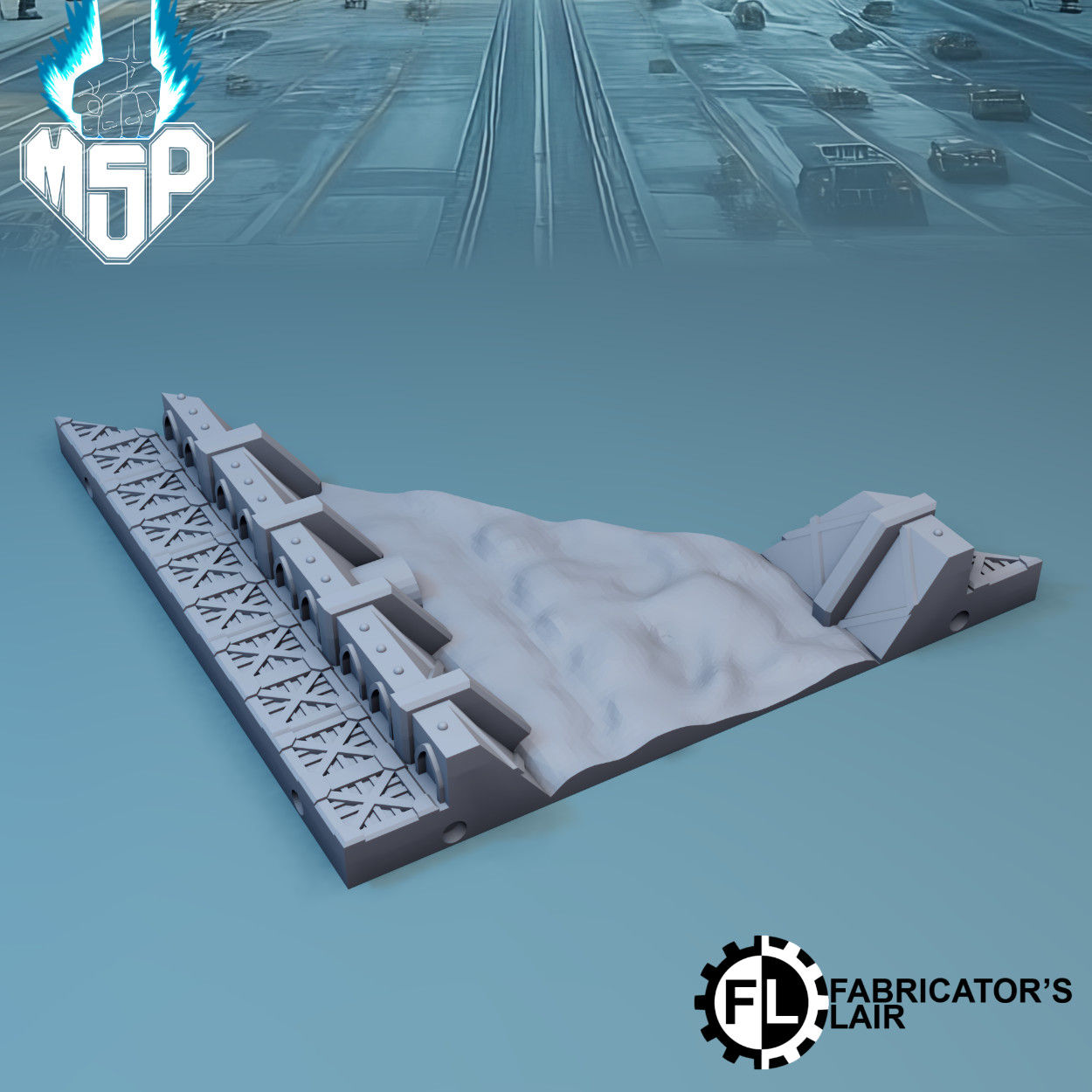 Canal Tile Triangular 2 - Epic Sector Sanctuary