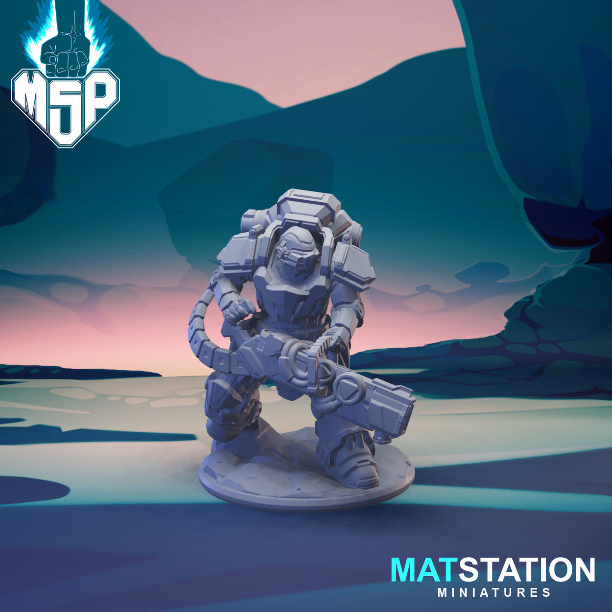 Assault Ranged 3 Energy Gun - Storm Guard Suppression Squad