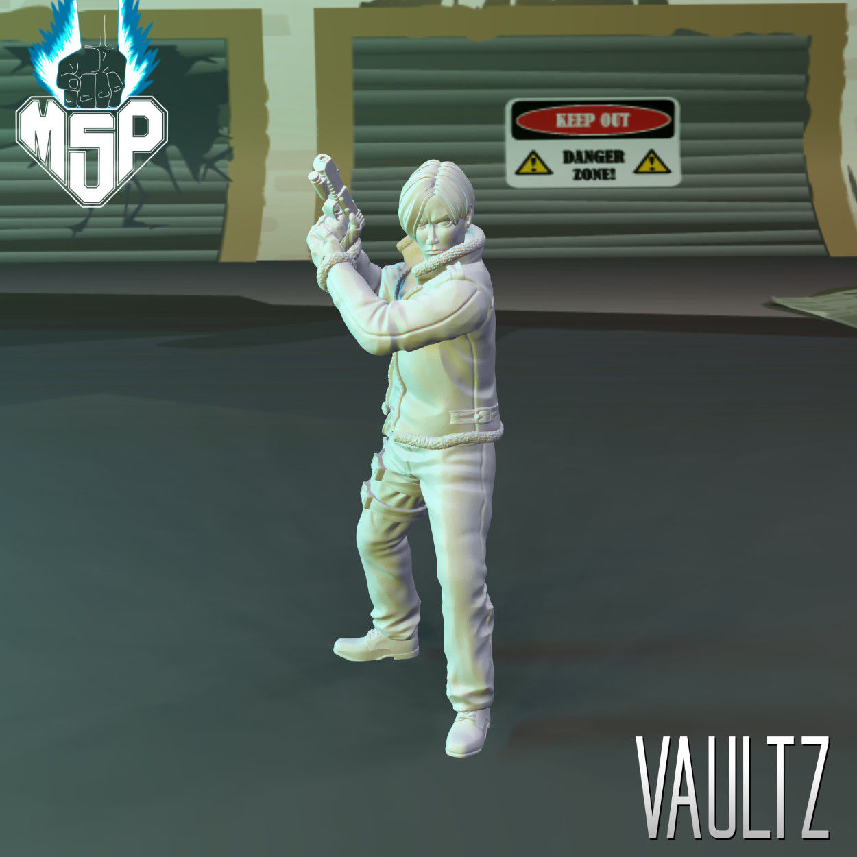 Leon V1 RE Cosplayer - Survivor