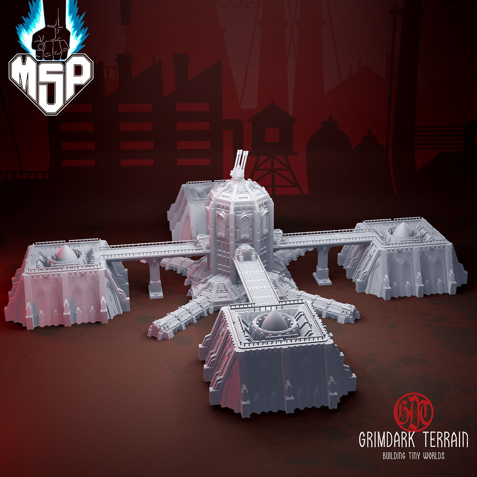 Miniaturbild: Ares Deathstrike Missile Base - GrimDark Terrain