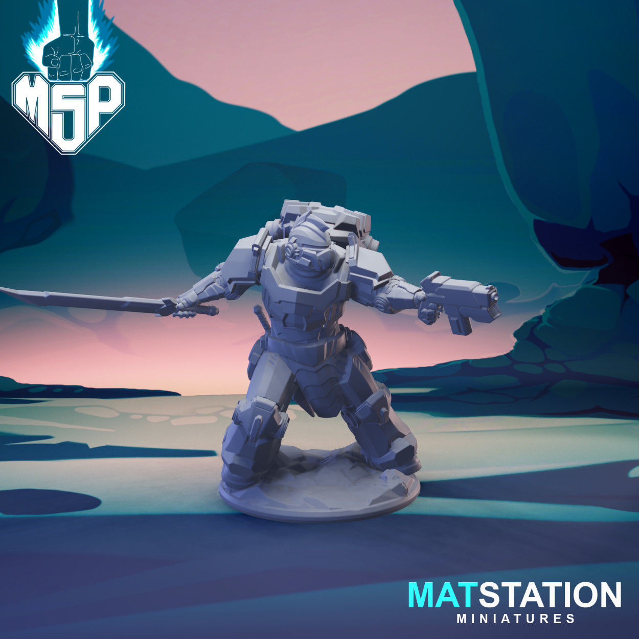 Soldier Melee 1 Sword - Storm Guard Oppression Squad