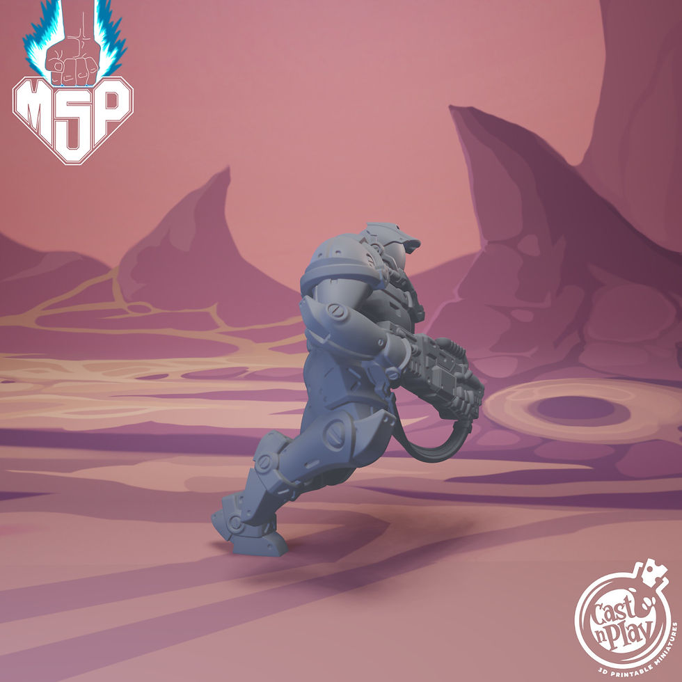 Thumbnail: Exo Militia Marine Rifle B - Nebula Campaign