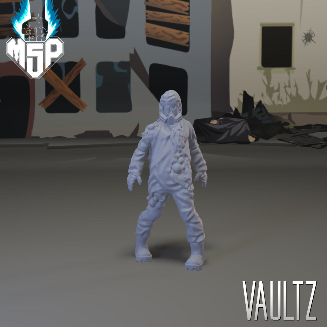 Hazmat Suit 1 - Zombie