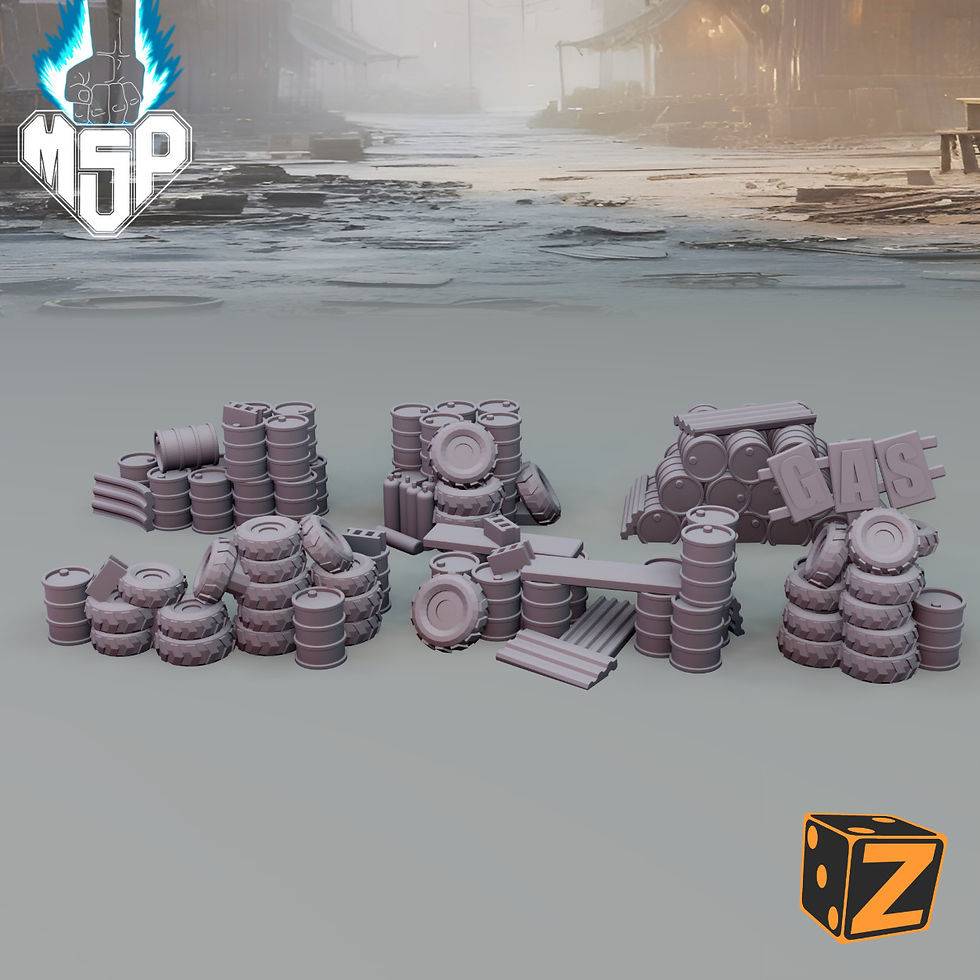 Miniaturbild: Piles Set - Shanty Town