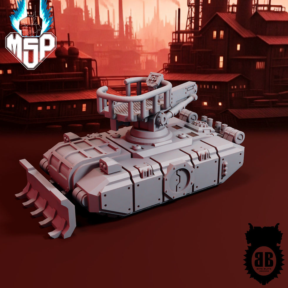 Miniaturbild: KU14 Kulan Platform V1 - Bits Blitz Designs Industrial Terrain