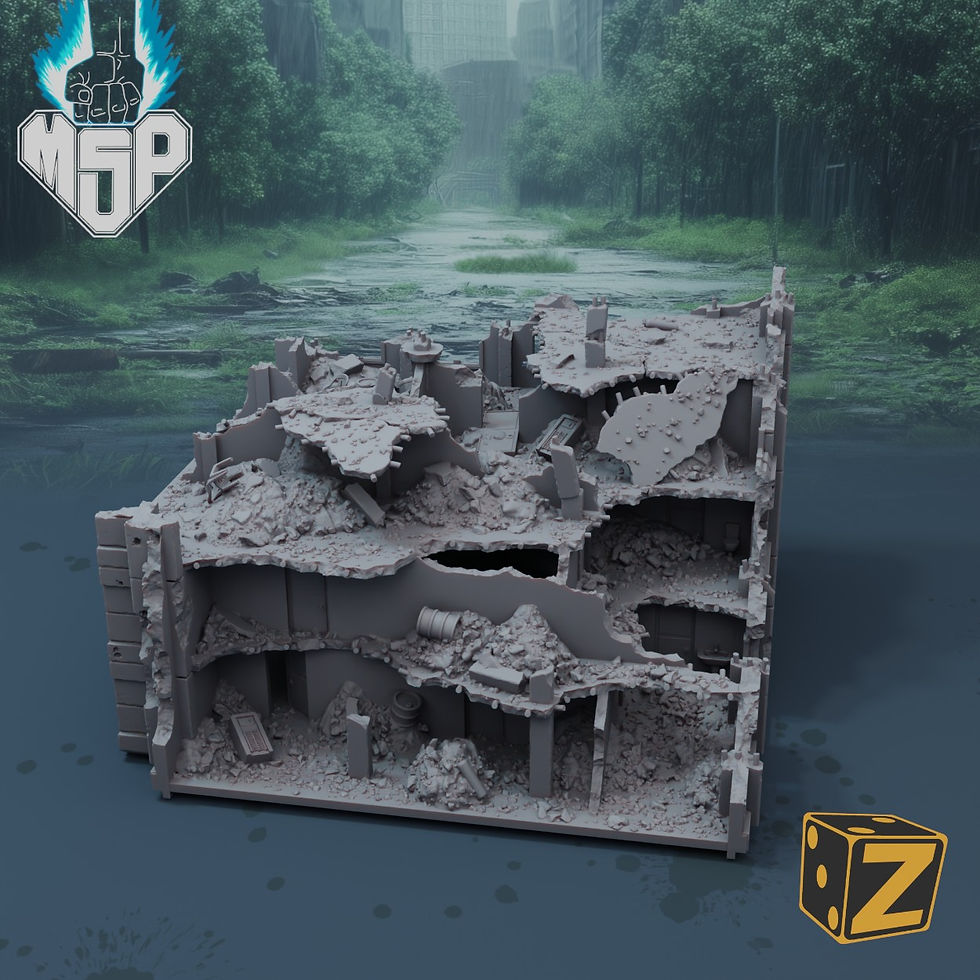 Miniaturbild: Ruin Corner Broken 1 - Ruined City