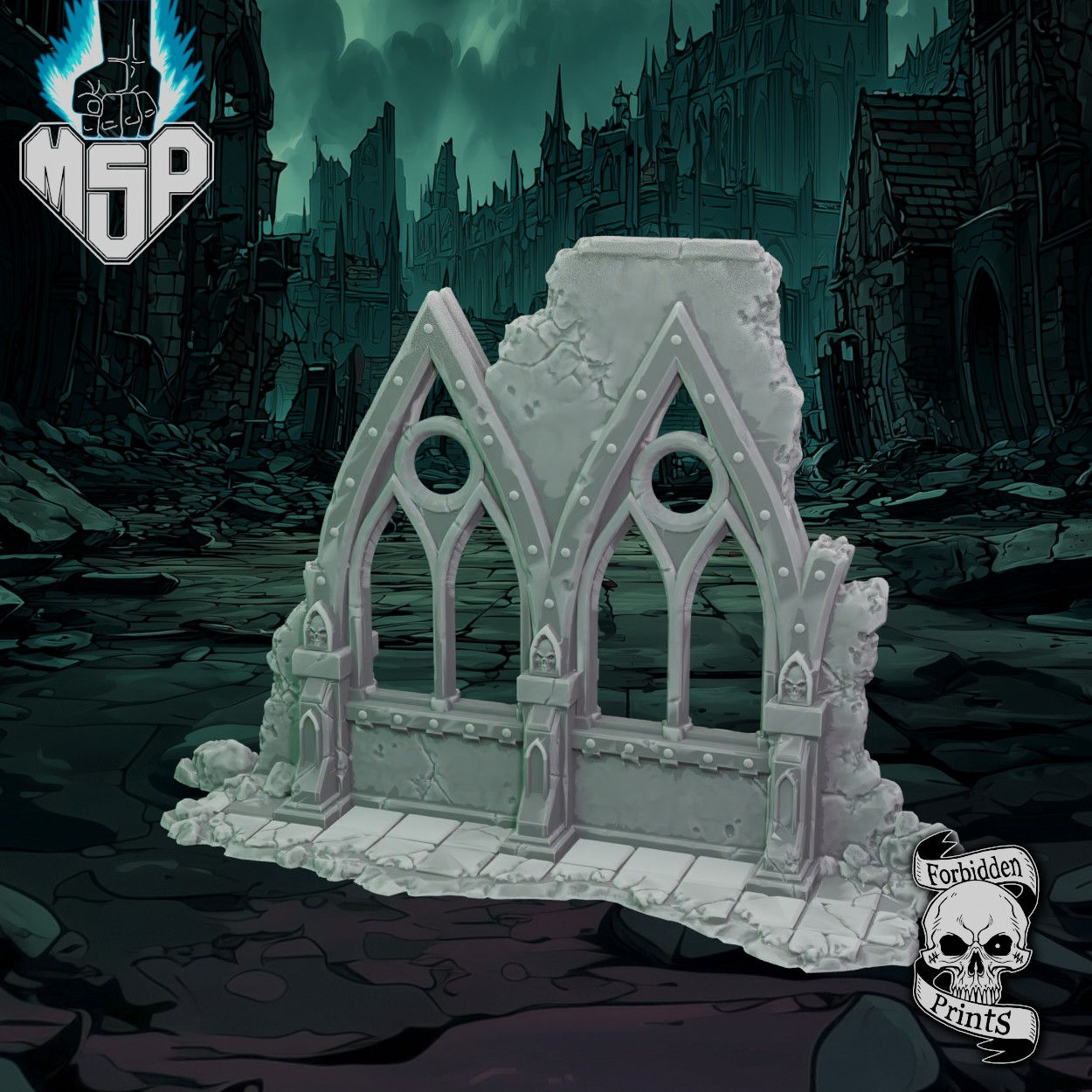 Archway A1 Windows Floor - Ruins Of The Empire