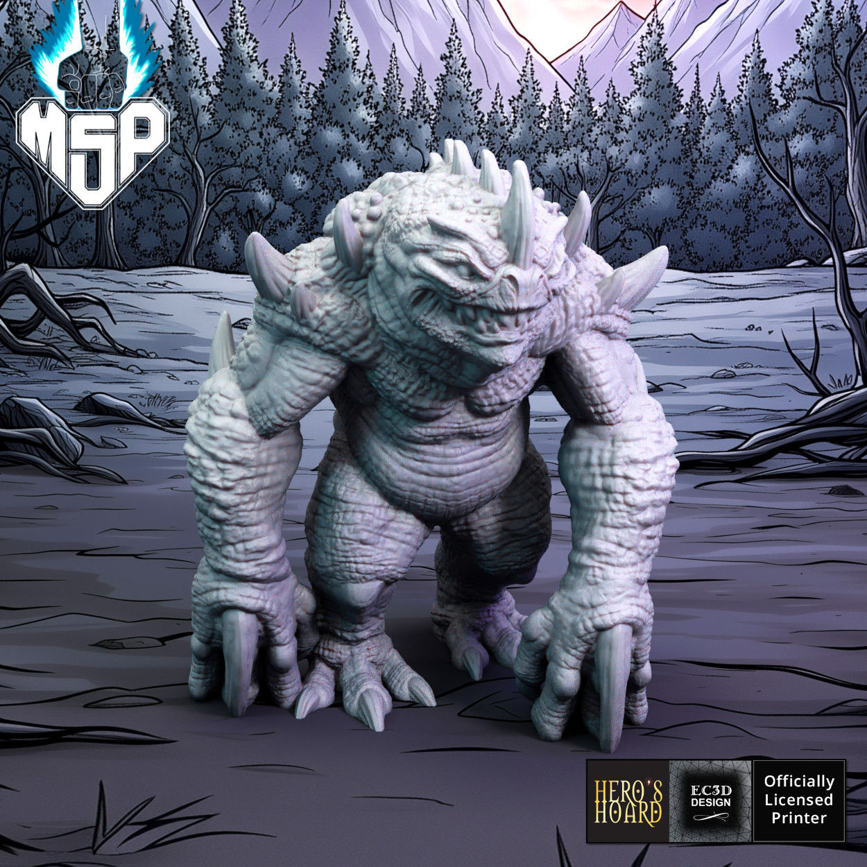 Blue Slaad - Beasts And Baddies