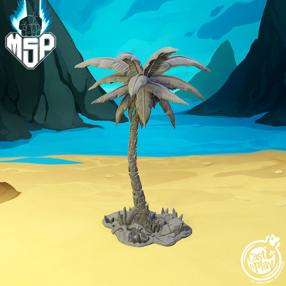Thumbnail: Beach Tall Palm Tree B - Terrain Essentials Vol1 Nature